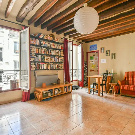 招待所 Charming, Light-filled & Calm Bedroom In Paris, Ideal Location 巴黎